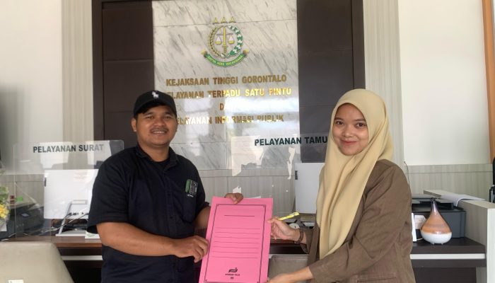 AMMPL Laporkan Thomas Mopili ke Kejati Gorontalo Terkait Dugaan Gratifikasi Oleh PT. PETS