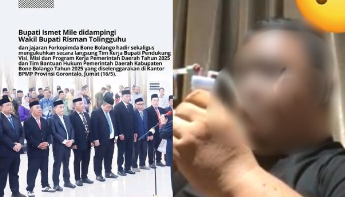 Heboh Foto Diduga Anak Bupati Bolango Nyabu, Tapi Justru Dilantik Jadi TKB